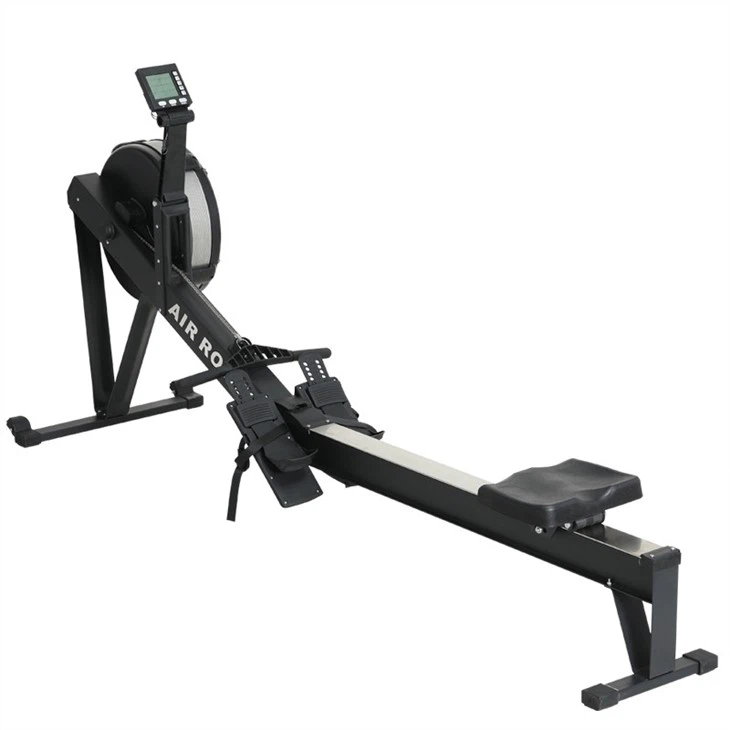 Air Rower Machine With Chain Transmission