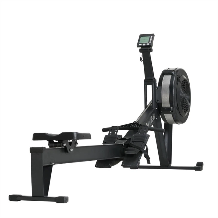 Air Rower Machine With Chain Transmission